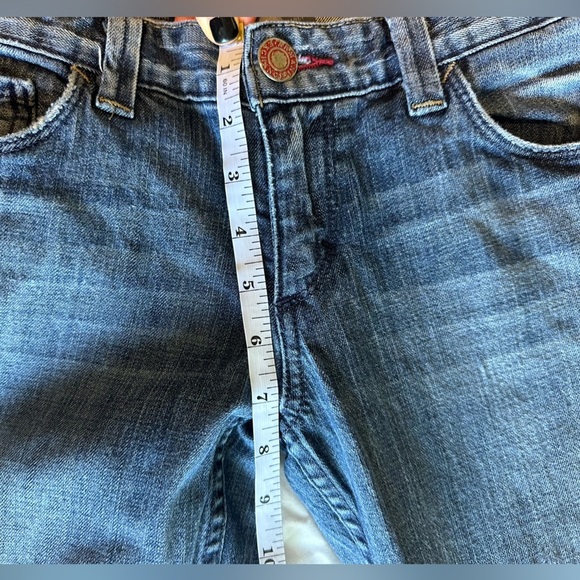 Armani Exchange Potassium Distressed Straight Leg Jeans - Picture 6 of 9